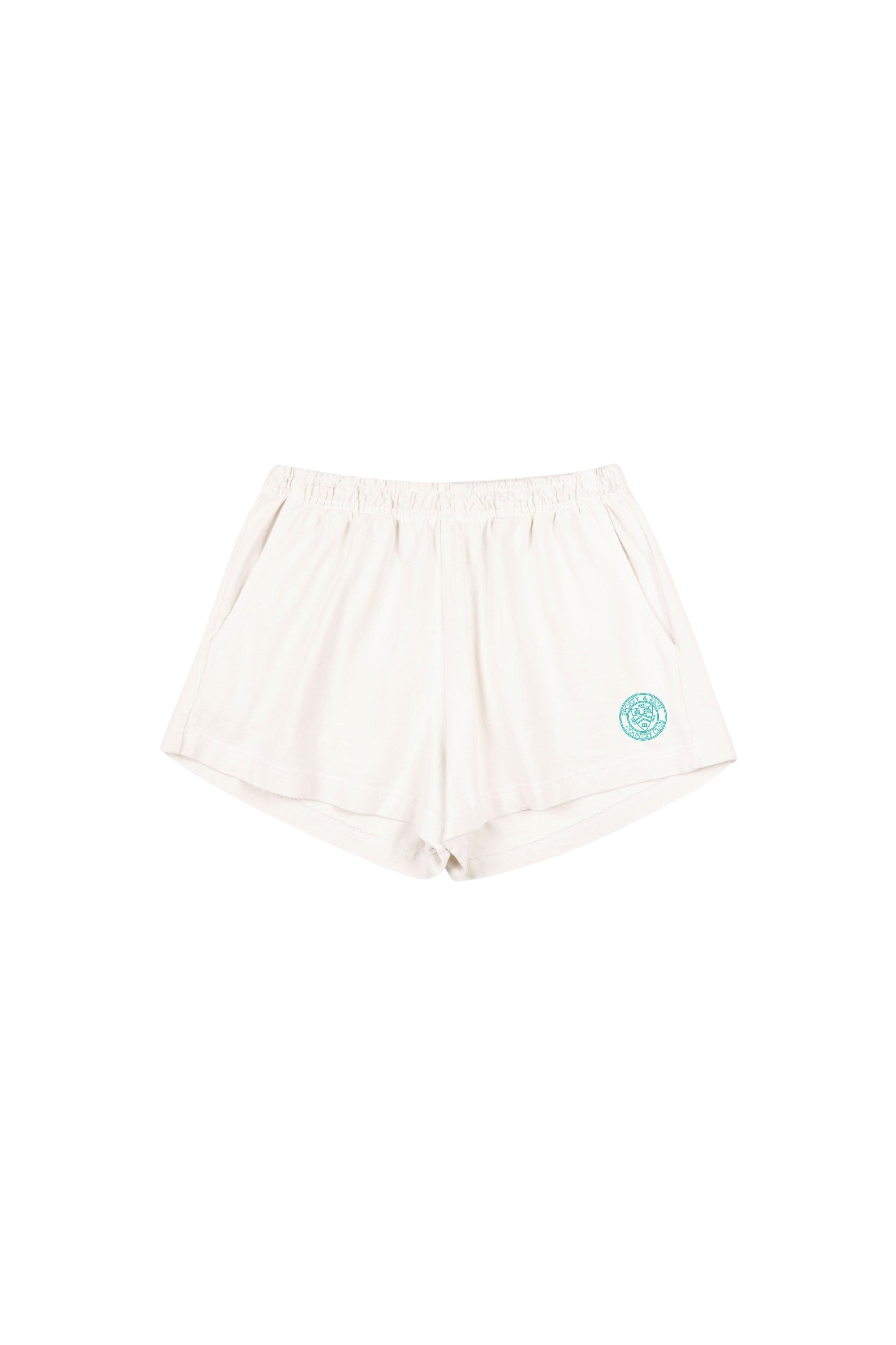 Short fluide avec écusson - Coconut