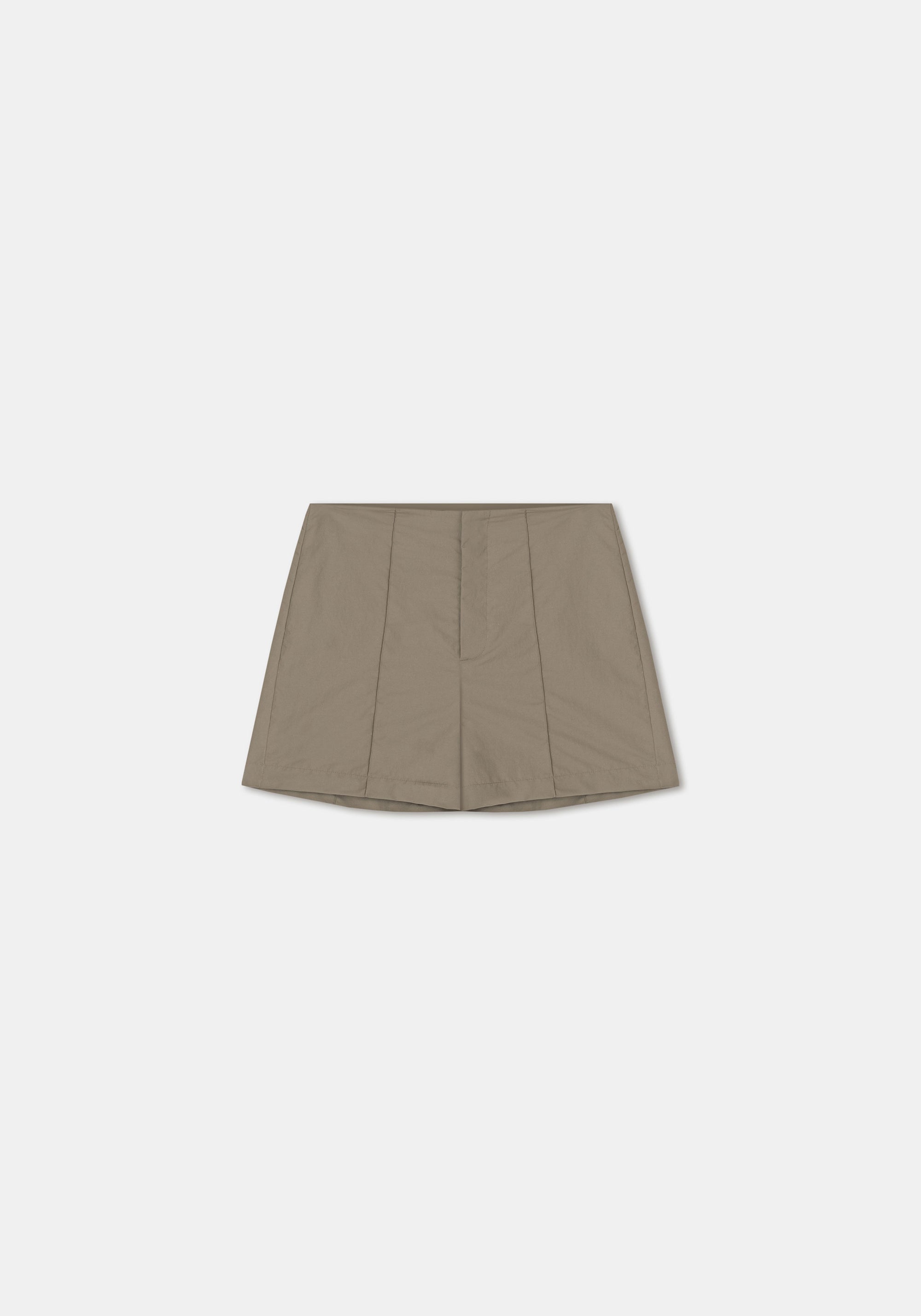 Short Parker à plis - Ash