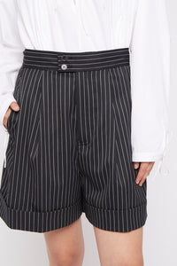 Bermuda Paul en laine - Black & White