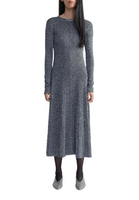 Robe midi Pavlova côtelée et scintillante - Storm