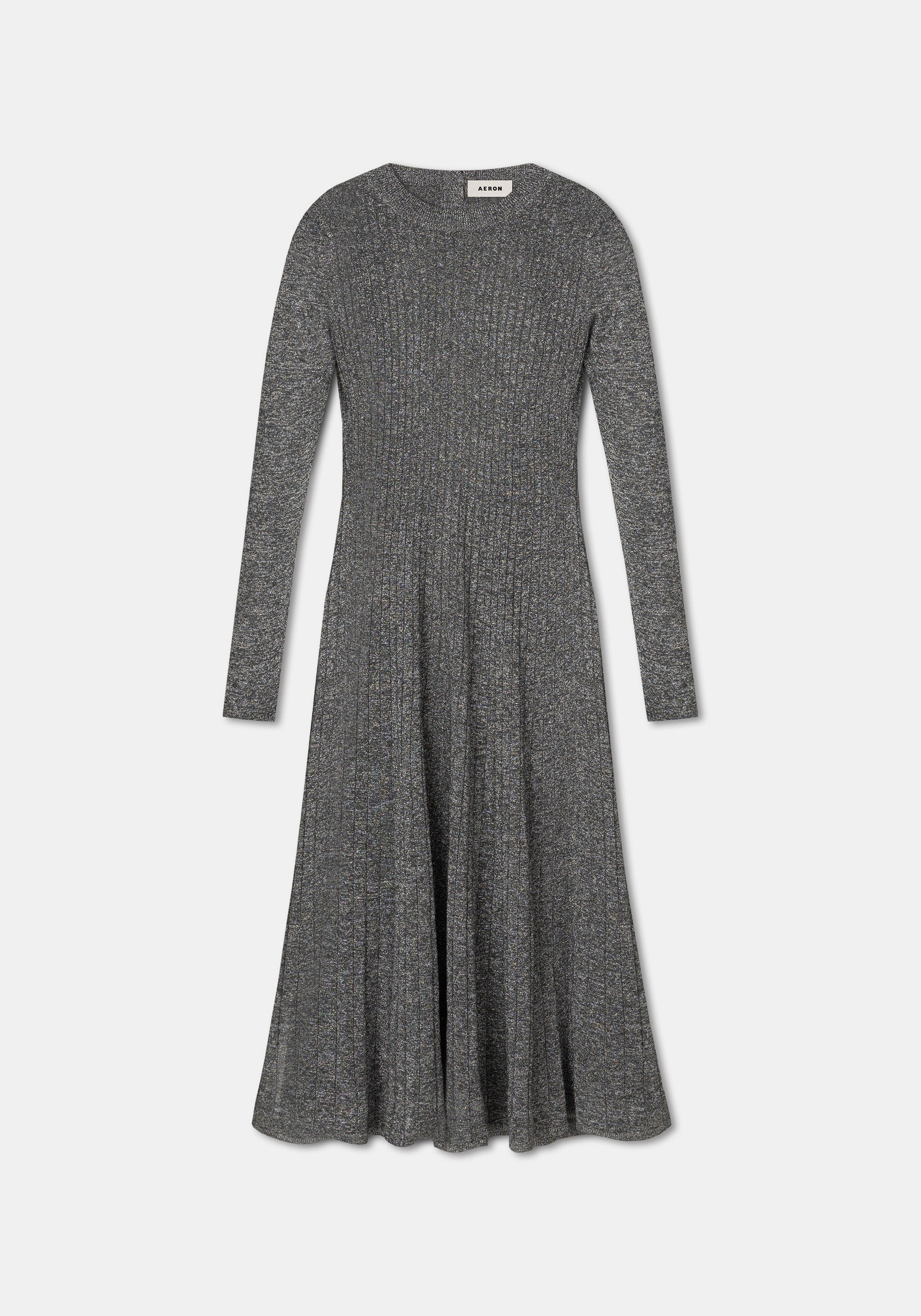 Robe midi Pavlova côtelée et scintillante - Storm