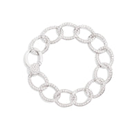 Bracelet Brera en Or blanc 18K & Diamant