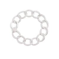 Bracelet Brera en Or blanc 18K & Diamant