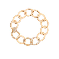Bracelet Brera en Or rose 18K & Diamant