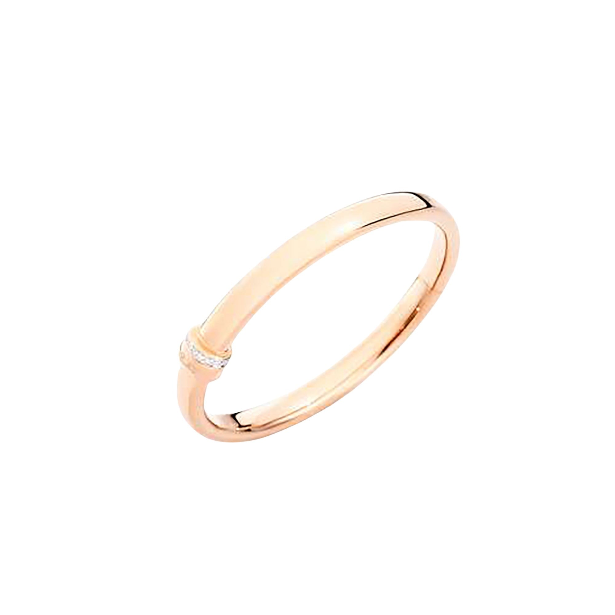 Bracelet Iconica en Or rose 18K & Diamant
