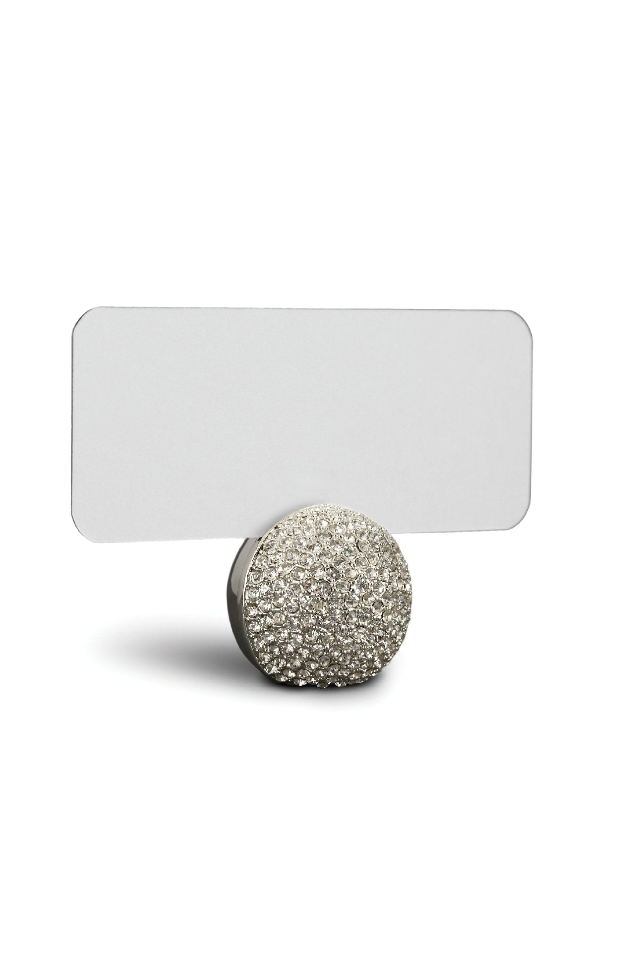 Coffret de 6 sphères marque-places Pavé - Argent