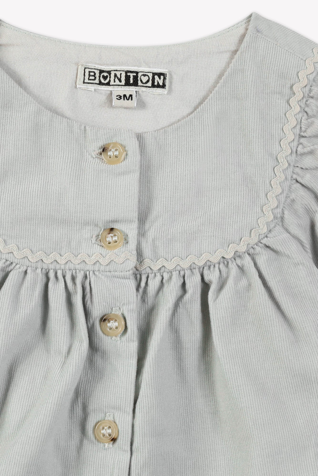 Blouse Bébé - Gris Illusion