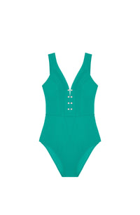 Maillot de bain une pièce Bonnie - Vert