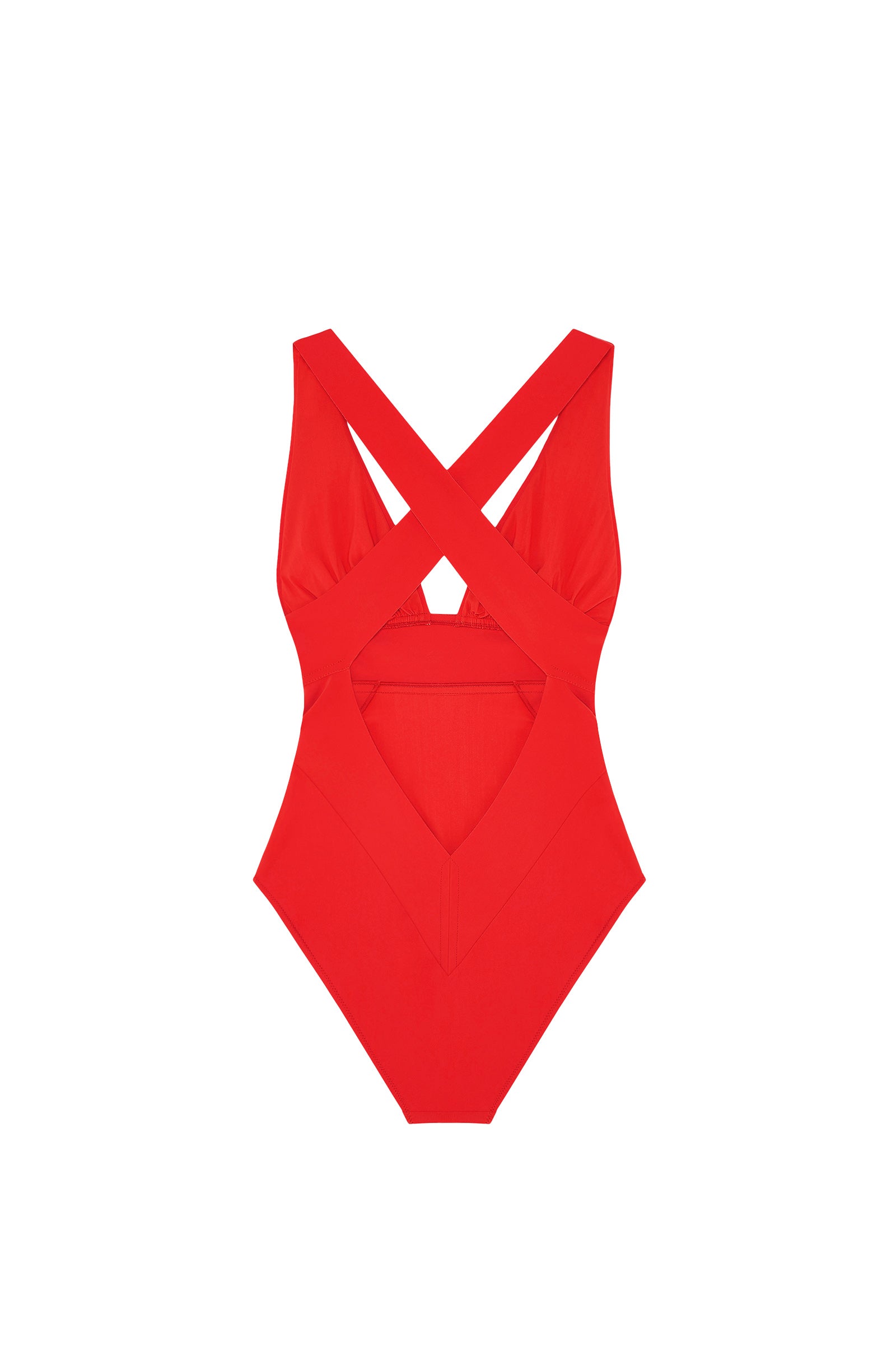 Maillot de bain une pièce Capri - Rouge