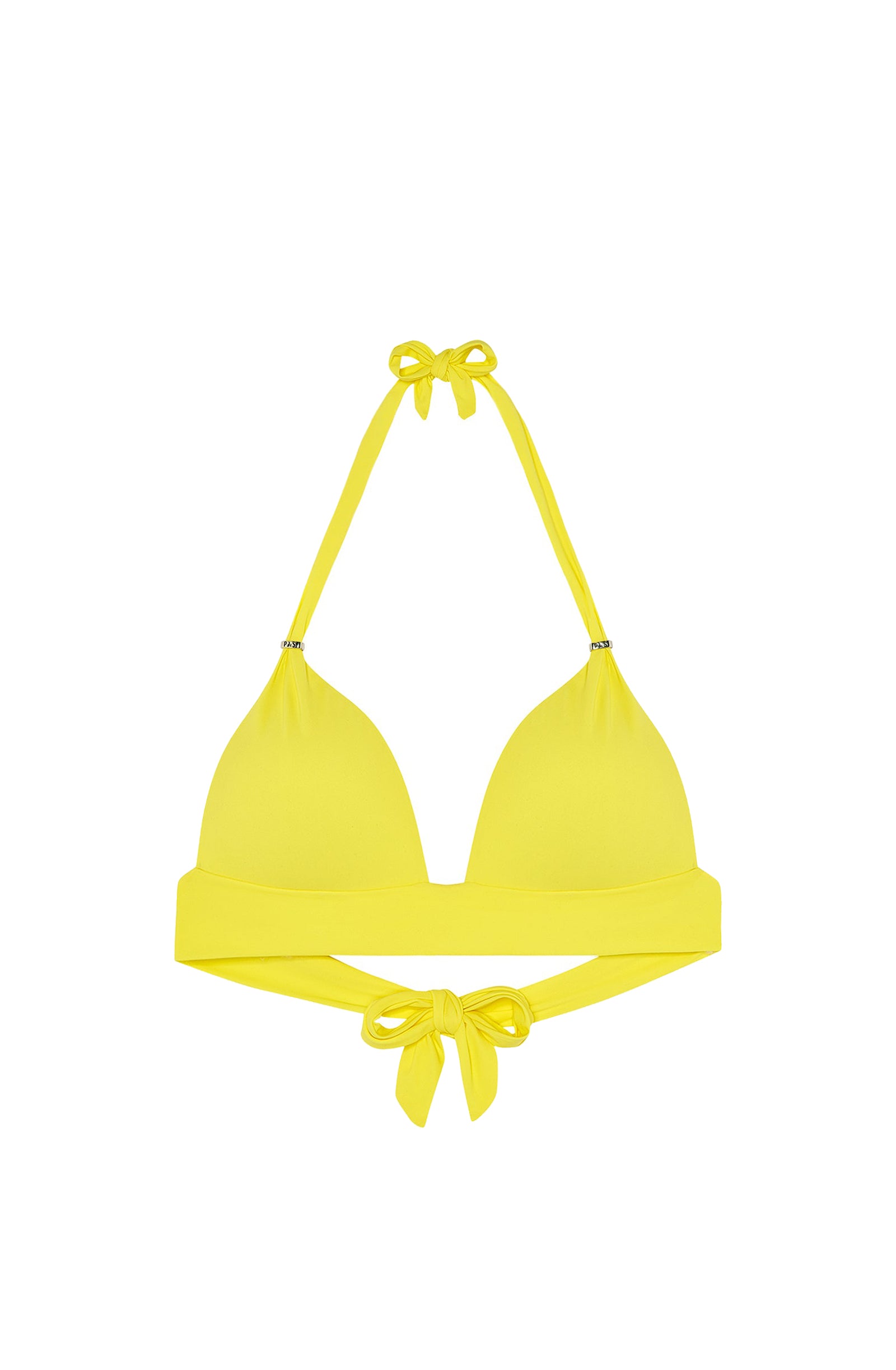 Diva Haut push-up bikini top - Yellow