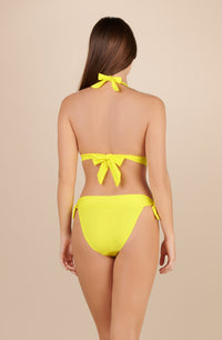 Diva Haut push-up bikini top - Yellow