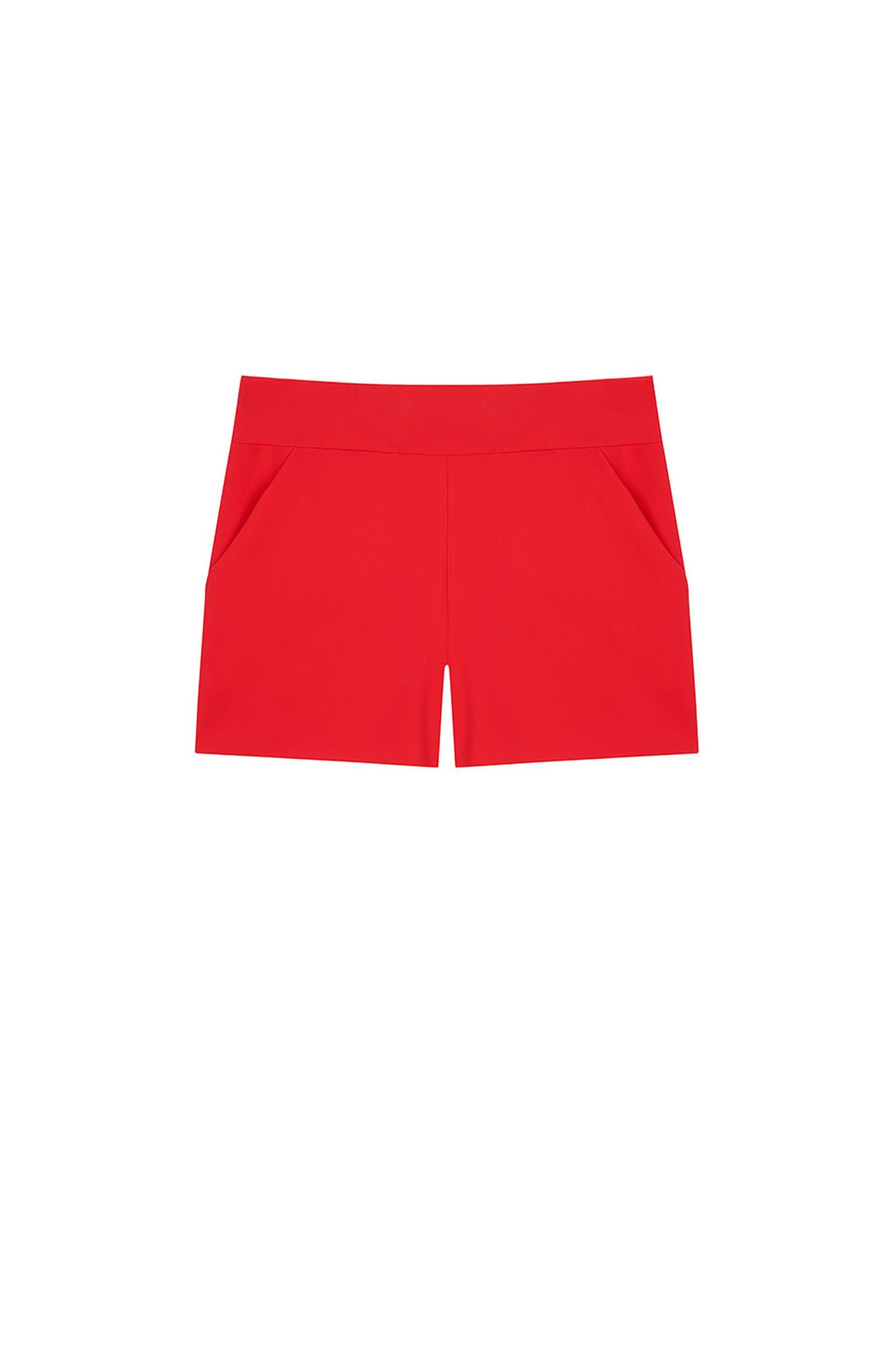 Marlow baggy shorts - Red