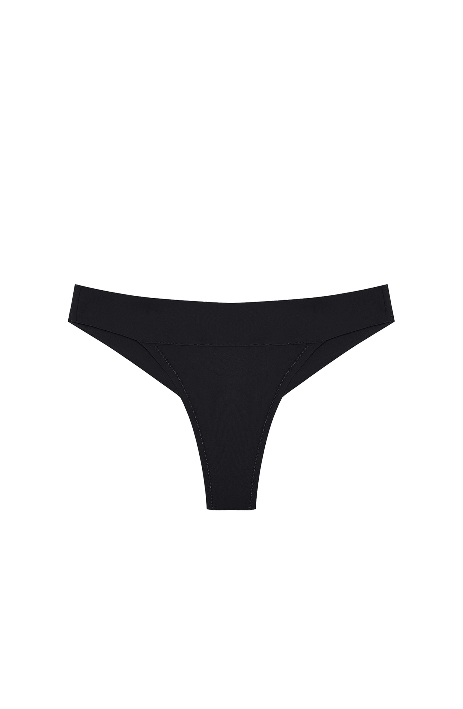 Sacha tanga bikini bottoms - Black