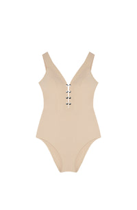 Maillot de bain une pièce Bonnie - Sable
