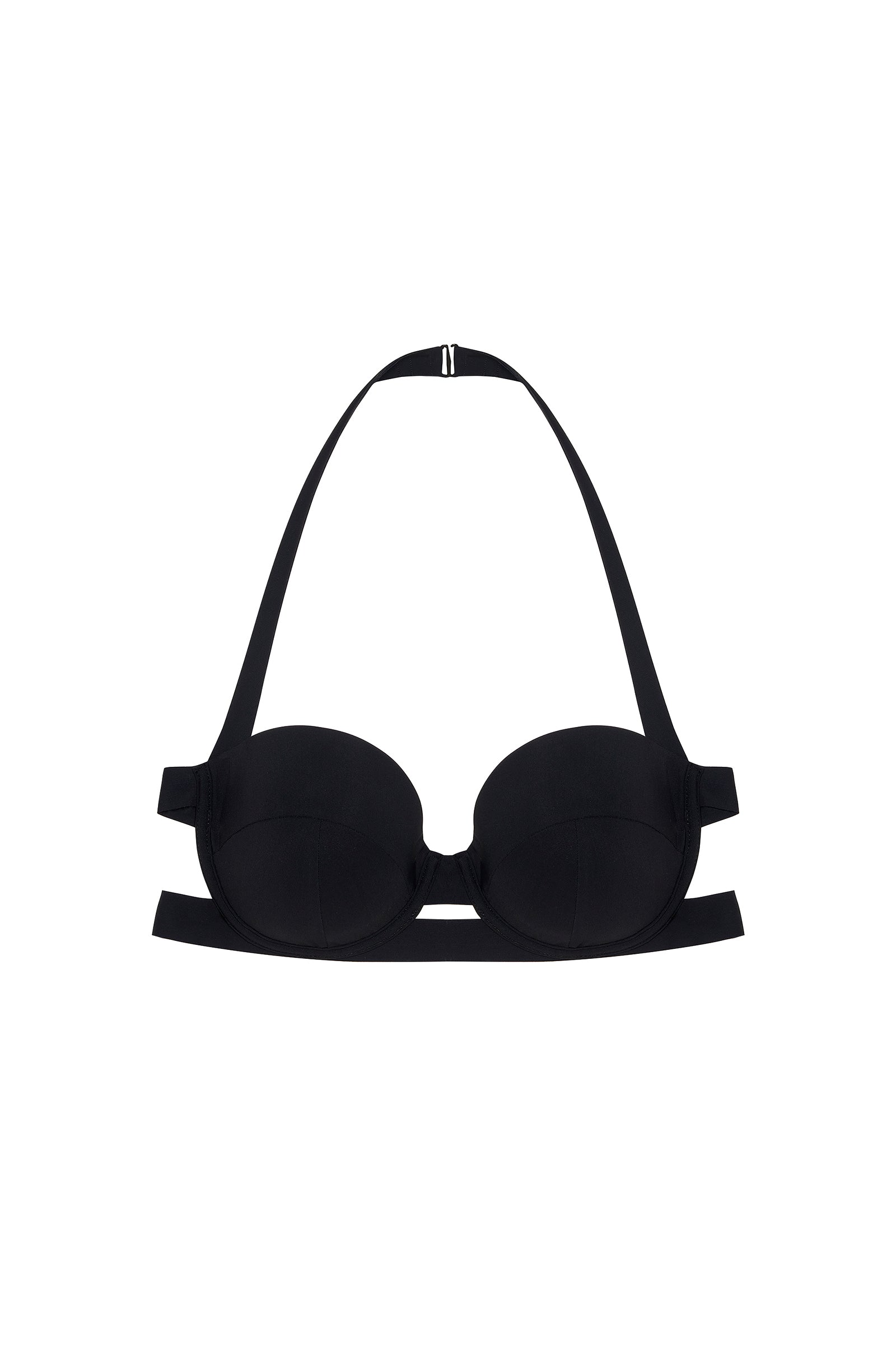 Lyana openwork bikini top - Black