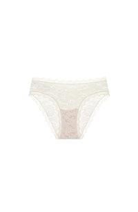 Culotte Toya en dentelle - Blanc