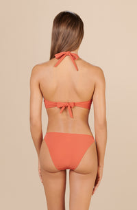 Haut de bikini à armatures et bijoux Abryan - Paprika