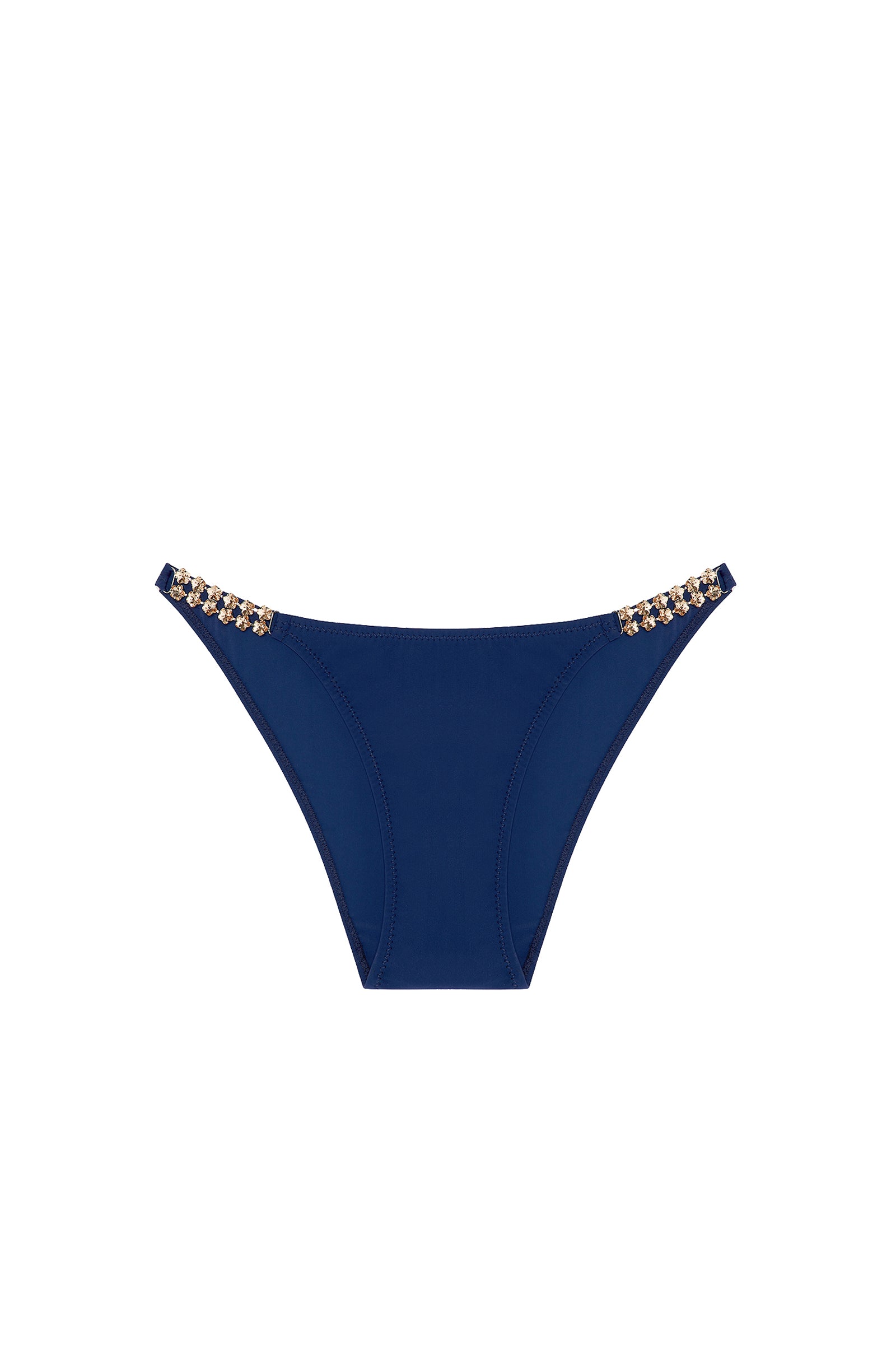 Akan jewelled panty bikini bottoms - Nuit