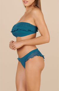 Alala string bikini bottoms with ruffle - Persian