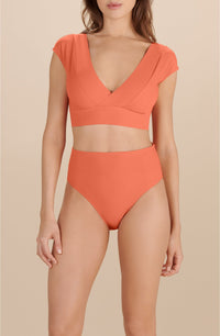 Anjali Crop-top - Paprika