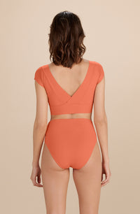 Anjali Crop-top - Paprika