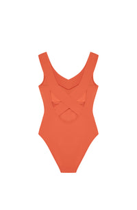Maillot de bain une pièce Ayos - Paprika
