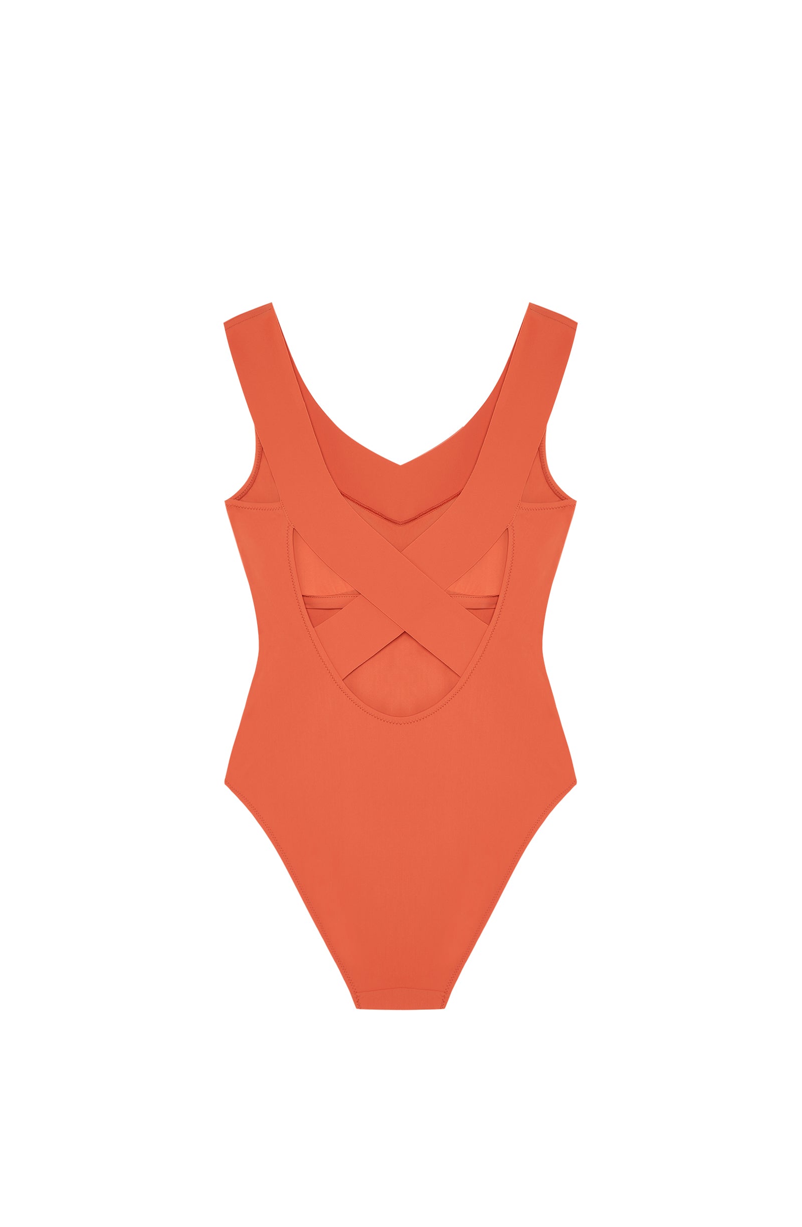 Maillot de bain une pièce Ayos - Paprika