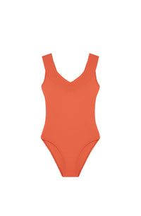 Maillot de bain une pièce Ayos - Paprika