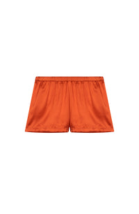 Short Caly en soie - Paprika