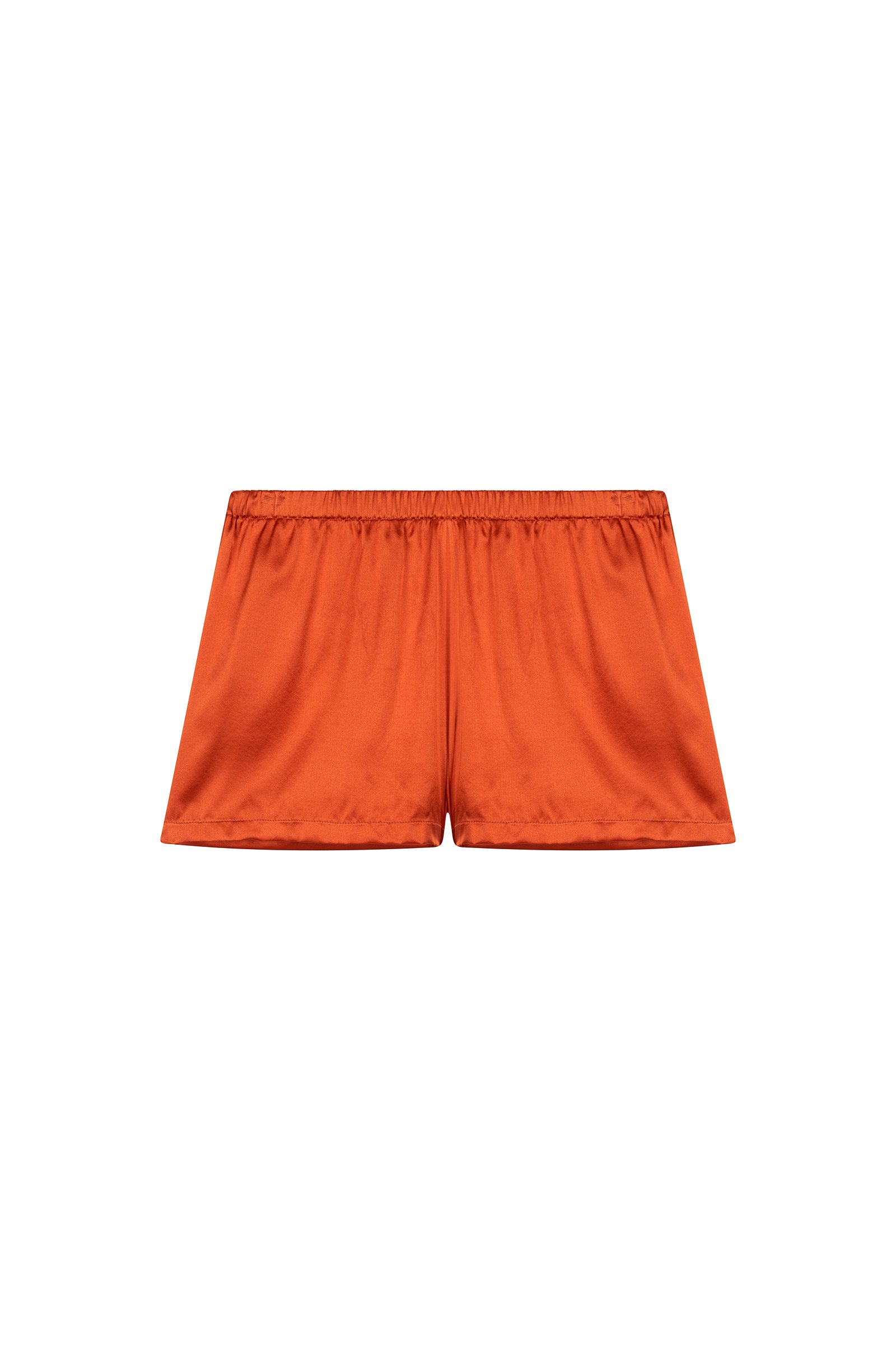 Short Caly en soie - Paprika