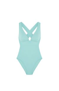 Maillot de bain une pièce Capri - Aqua