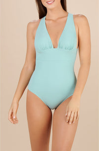 Maillot de bain une pièce Capri - Aqua