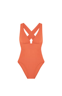 Maillot de bain une pièce Capri - Paprika