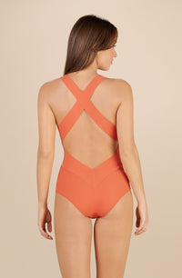 Maillot de bain une pièce Capri - Paprika