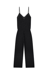 Combinaison Carisse en dentelle - Noir