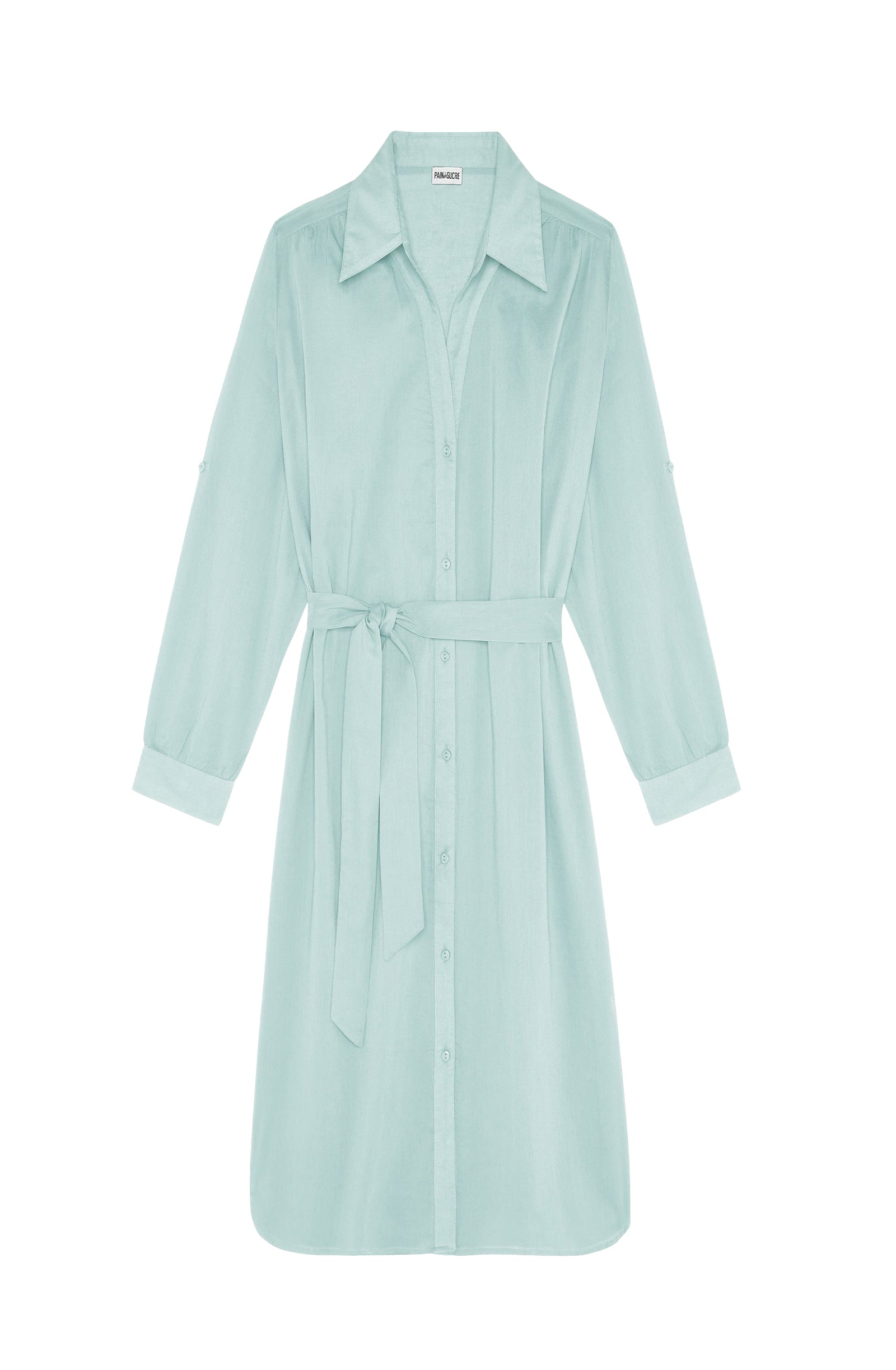 Robe-chemise Cassandre - Aqua