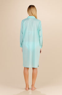 Robe-chemise Cassandre - Aqua