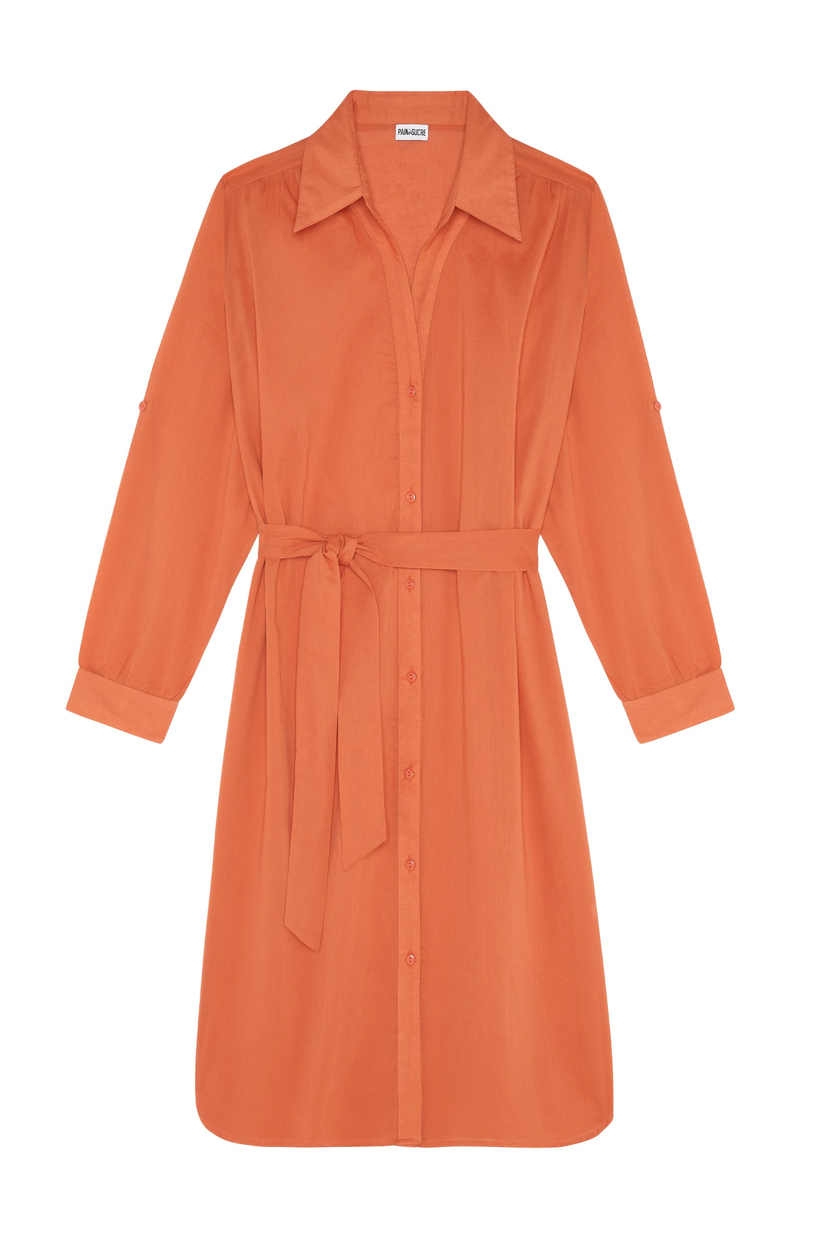 Robe-chemise Cassandre - Paprika