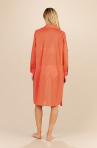 Robe-chemise Cassandre - Paprika