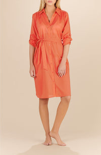 Robe-chemise Cassandre - Paprika