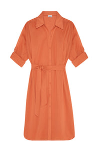 Robe-chemise Cassandre - Paprika
