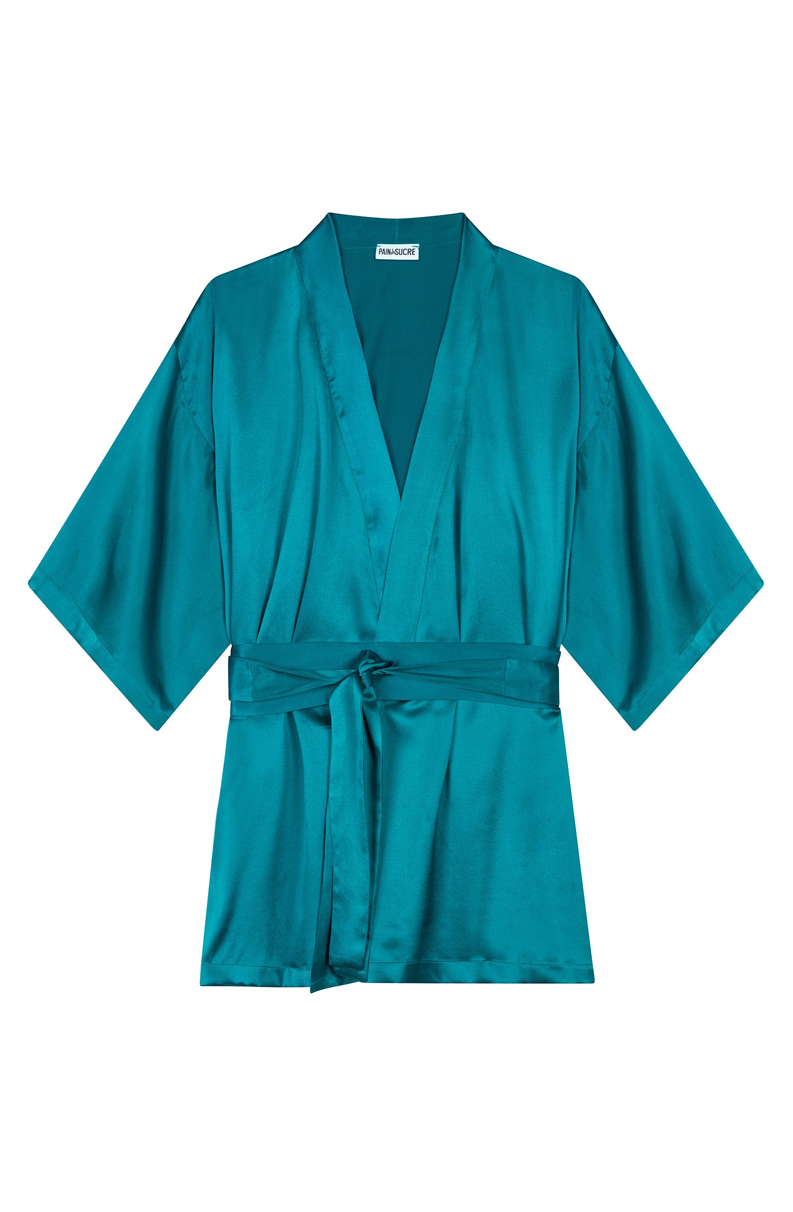 Kimono Delila en soie - Persan