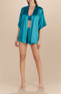 Kimono Delila en soie - Persan