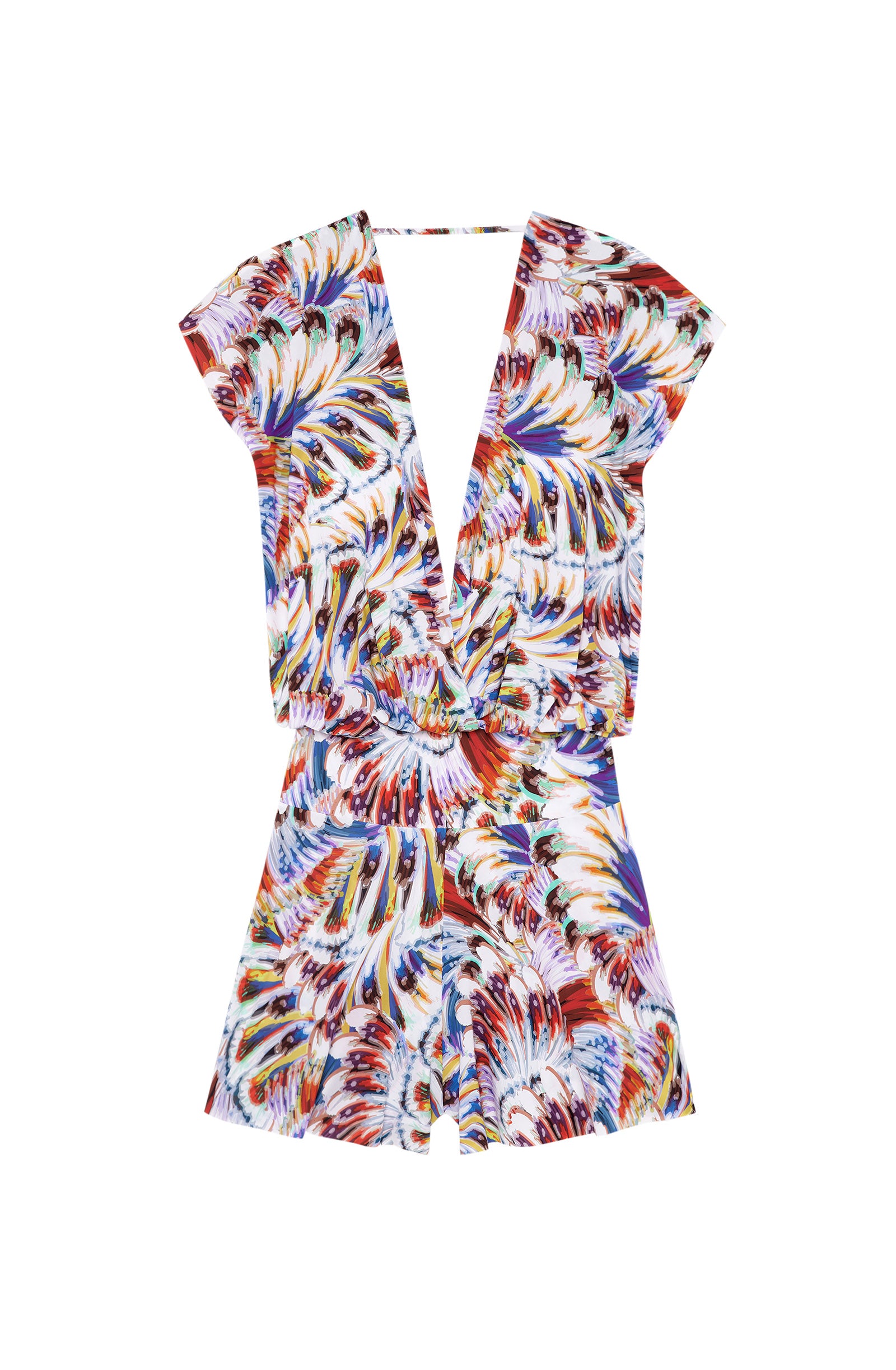 Eloa jumpsuit in lightweight voile - Lido