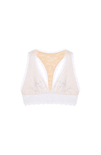 Soutien-gorge Girly en dentelle - Blanc