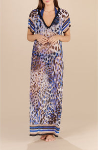 Hosa loose-fitting maxi dress - Amazonia