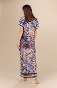 Hosa loose-fitting maxi dress - Amazonia