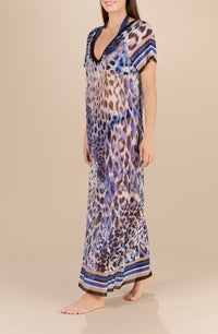 Hosa loose-fitting maxi dress - Amazonia