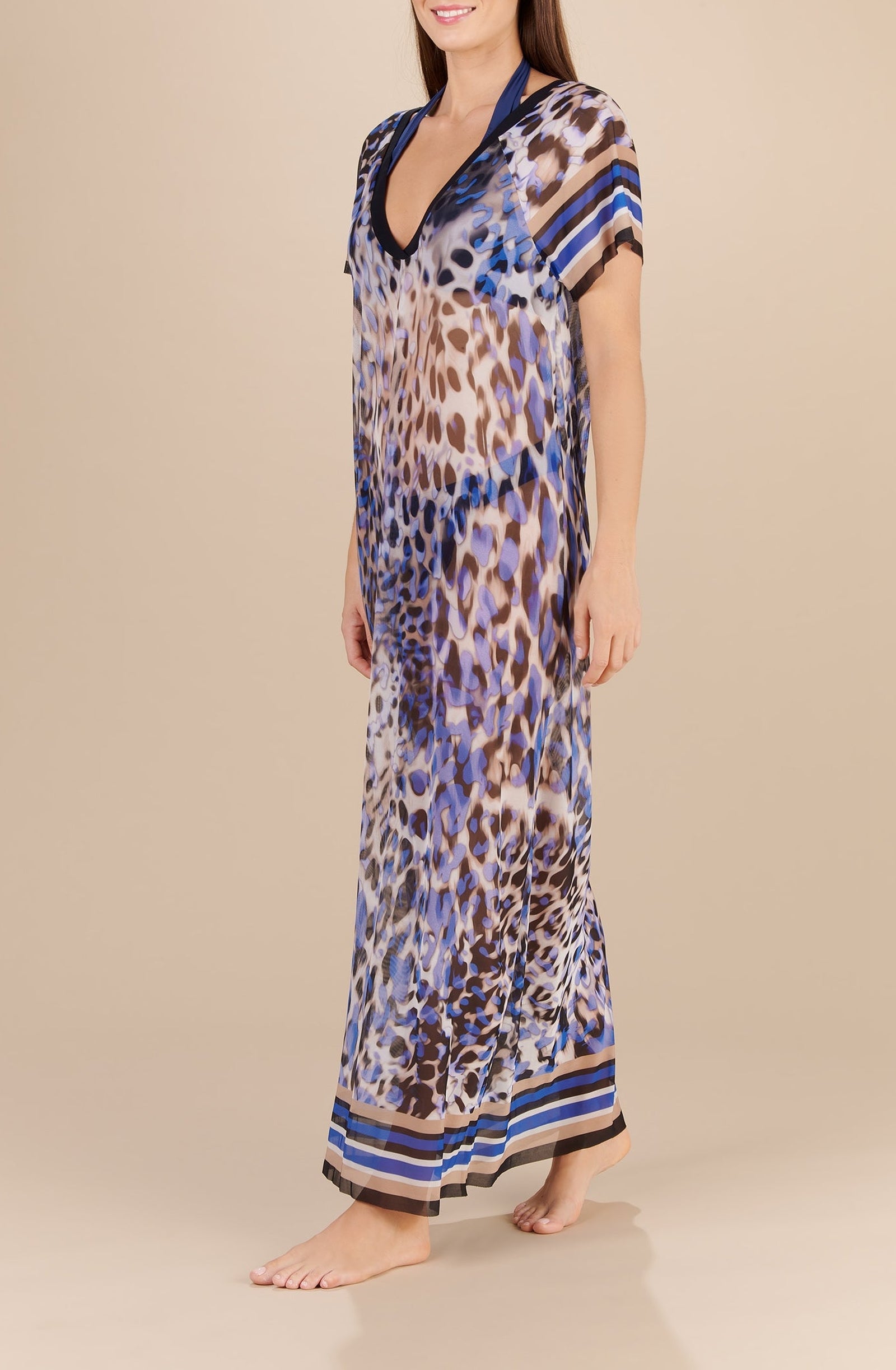 Hosa loose-fitting maxi dress - Amazonia