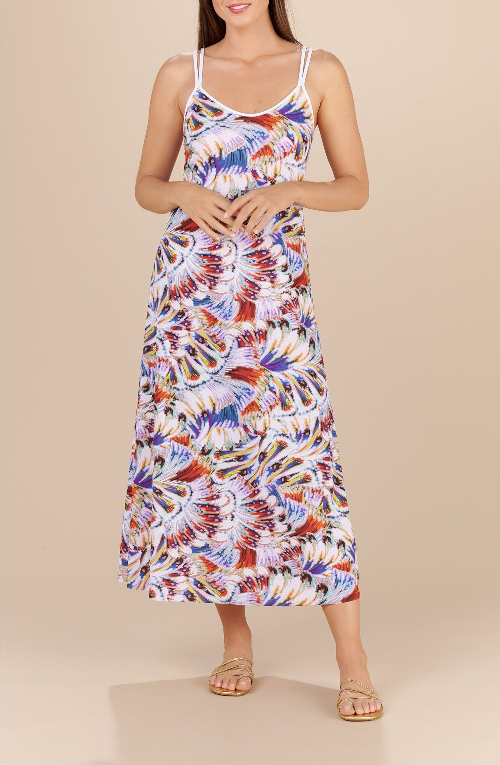Jade double strap maxi dress - Lido